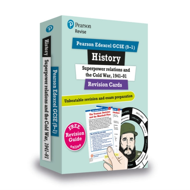 Pearson Revise Edexcel GCSE History: Superpower Relations and the Cold War Revision Cards incl. online revision and quizzes - for 2025 and 2026 exams