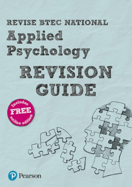 Pearson REVISE BTEC National Applied Psychology Revision Guide inc online edition - for 2025 exams