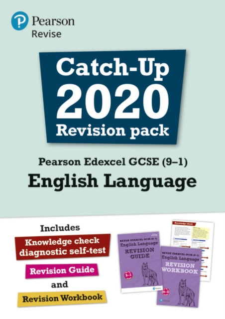Pearson REVISE Edexcel GCSE (9-1) English Language Catch-up Revision Pack