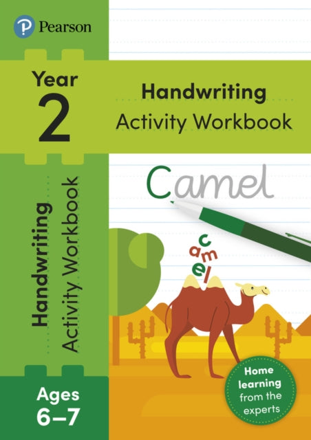 Pearson Learn at Home Handwriting Activity Workbook Year 2