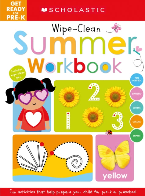 Get Ready for Pre-K Summer Workbook: Scholastic Early Learners (Wipe-Clean Workbook)