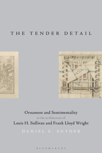 The Tender Detail - Ornament and Sentimentality in the Architecture of Louis H. Sullivan and Frank Lloyd Wright