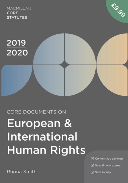 Core Documents on European and International Human Rights 2019-20