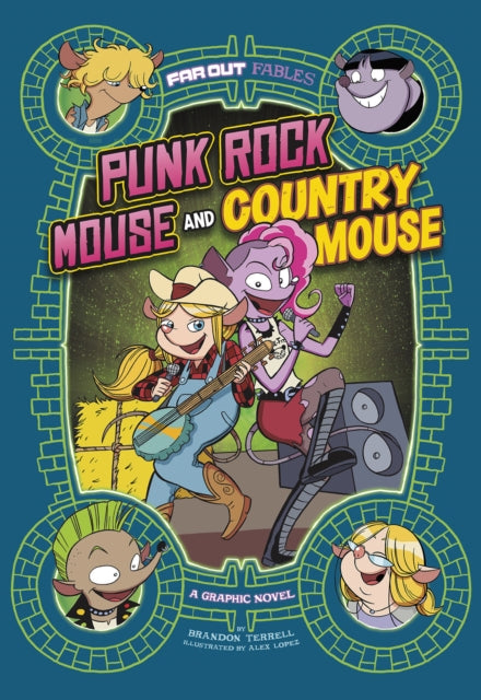 Punk Rock Mouse and Country Mouse - A Graphic Novel