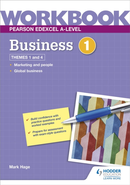 Pearson Edexcel A-Level Business Workbook 1