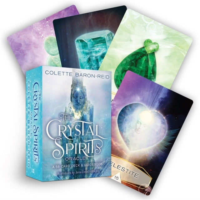 The Crystal Spirits Oracle - A 58-Card Deck and Guidebook