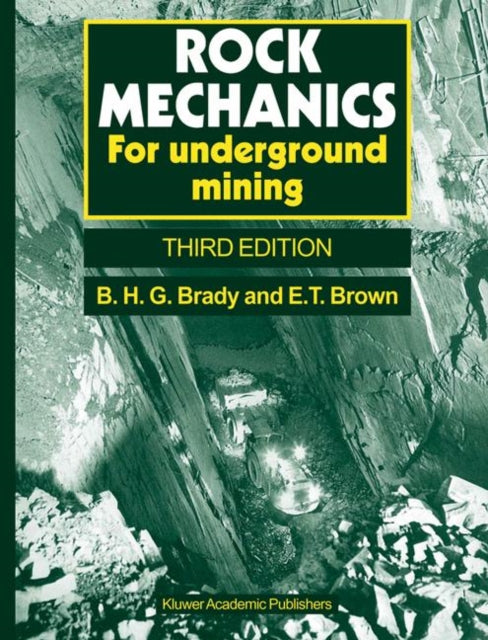 Rock Mechanics-For underground mining