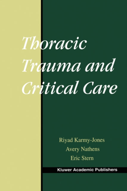 Thoracic Trauma and Critical Care