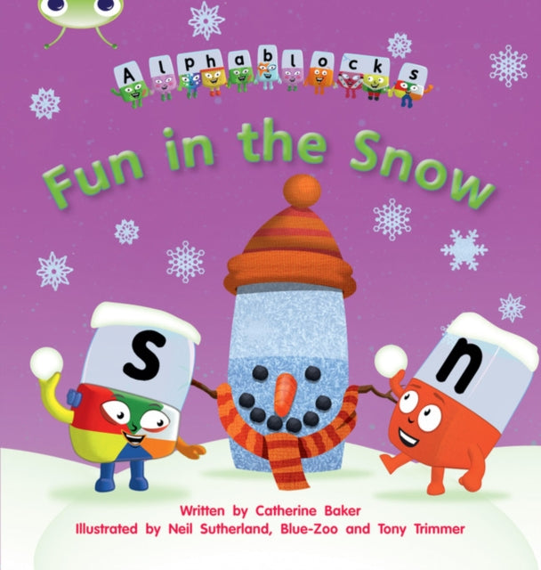 Bug Club Phonics - Phase 5 Unit 17: Alphablocks Fun in the Snow