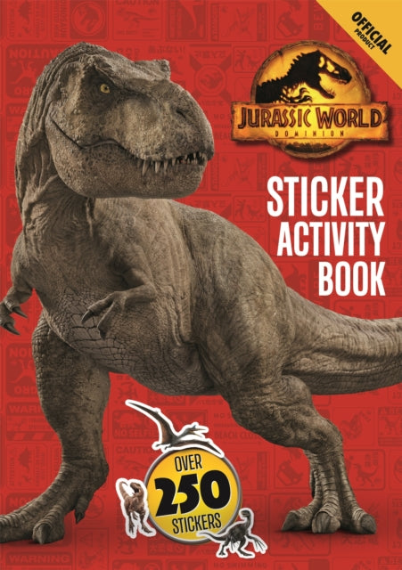 Official Jurassic World Dominion Sticker Activity Book