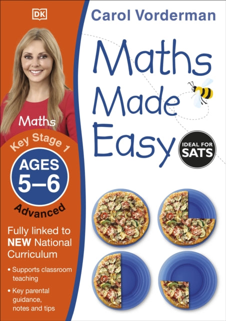 Maths Made Easy: Advanced, Ages 5-6 (Key Stage 1)