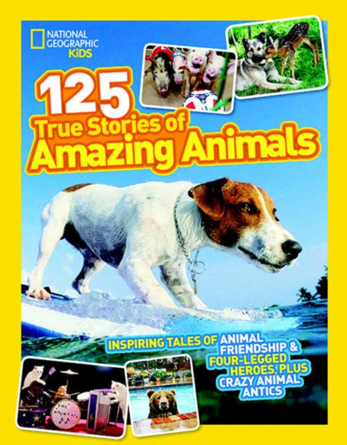 125 True Stories of Amazing Animals: Inspiring Tales of Animal Friendship & Four-Legged Heroes, Plus Crazy Animal Antics