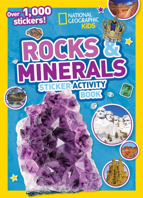 Rocks and Minerals Sticker Activity Book - Over 1,000 Stickers!