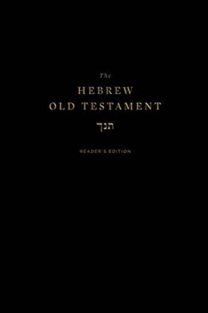 Hebrew Old Testament, Reader's Edition (Hardcover)