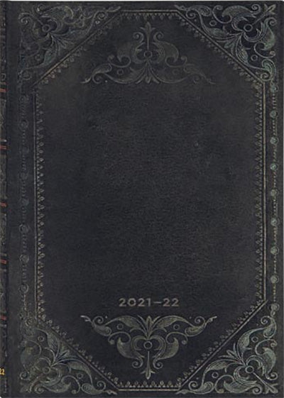 Rokovnik Paperblanks "Midnight Rebel Bold" 2021/22, 18-mesečni, horizontalen