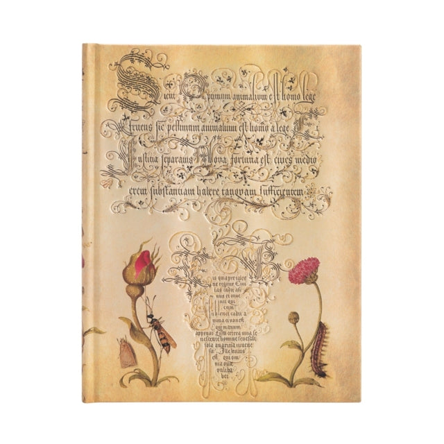 Flemish Rose (Mira Botanica) Ultra Lined Hardcover Journal