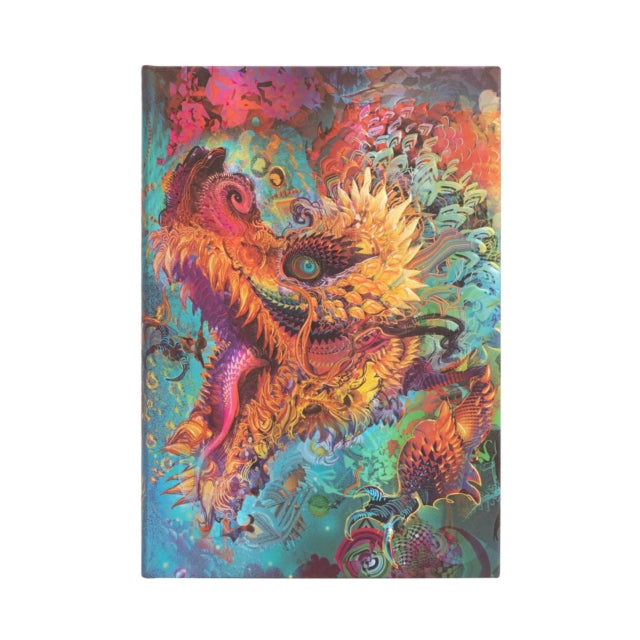 Humming Dragon (Android Jones Collection) Midi Unlined Hardcover Journal