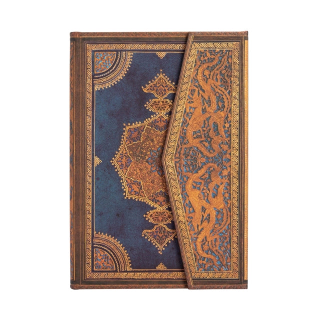 Safavid Indigo (Safavid Binding Art) Mini Lined Hardcover Journal