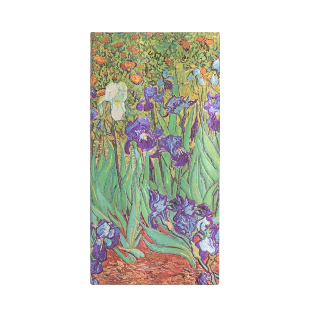 Van Gogh’s Irises Slim Lined Hardcover Journal