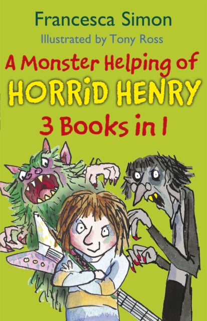 A Monster Helping of Horrid Henry 3-in-1: Horrid Henry Rocks/Zombie Vampire/Monster Movie
