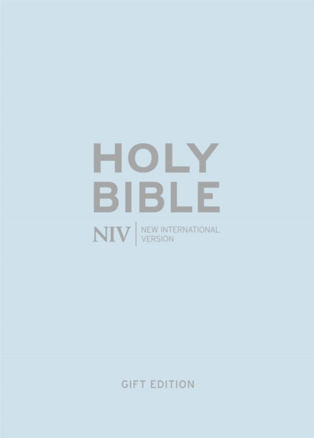 NIV Pocket Pastel Blue Soft-tone Bible