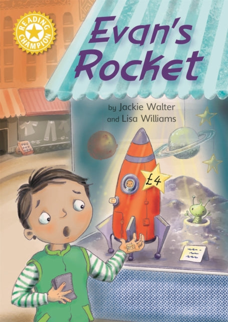 Reading Champion: Evan's Rocket - Independent Reading Yellow 3