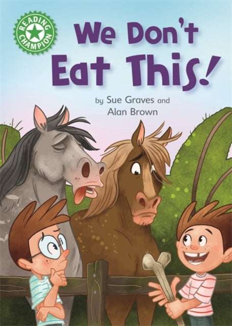 Reading Champion: We Don't Eat This! - Independent Reading Green 5