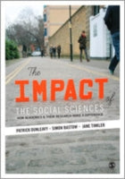 The Impact of the Social Sciences: How Academics and their Research Make a Difference