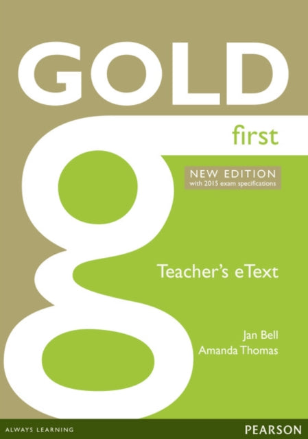 Gold First New Edition Active Teach