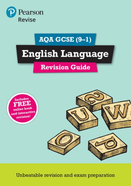 Pearson REVISE AQA GCSE English Language Revision Guide: incl. online revision - for 2025 and 2026 exams