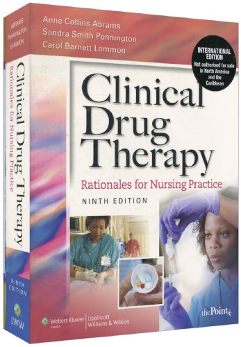 Clinical Drug Therapy: Rationales for Nursing Practice