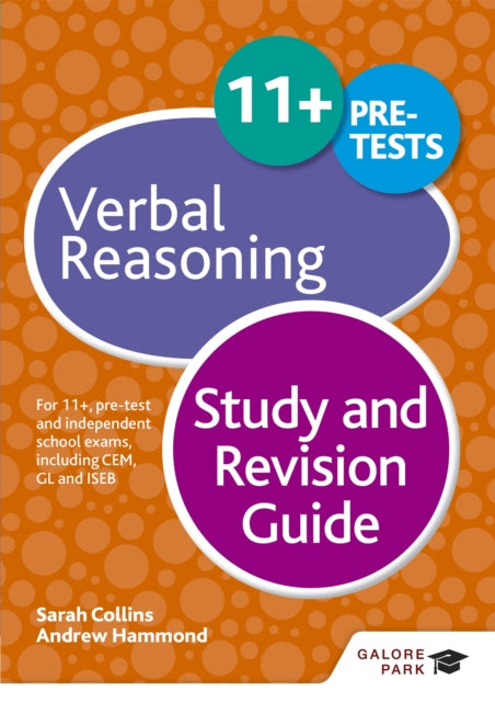 11+ Verbal Reasoning Study and Revision Guide