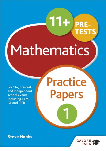 11+ Maths Practice Papers 1