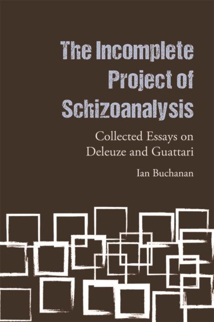 The Incomplete Project of Schizoanalysis - Collected Essays on Deleuze and Guattari