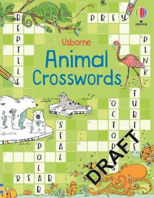 100 Children's Crosswords: Animals