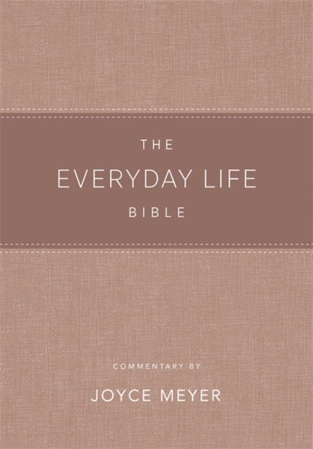Everyday Life Bible Blush LeatherLuxe®