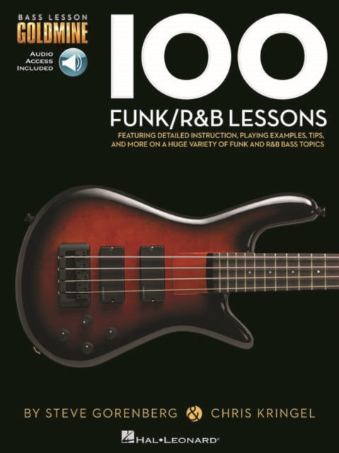 Bass Lesson Goldmine: 100 Funk/R&B Lessons (Book/Online Audio)