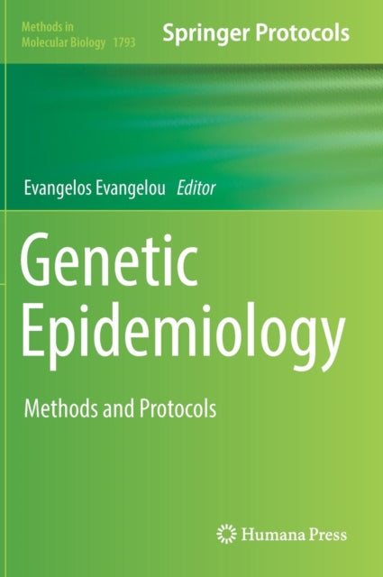 Genetic Epidemiology - Methods and Protocols