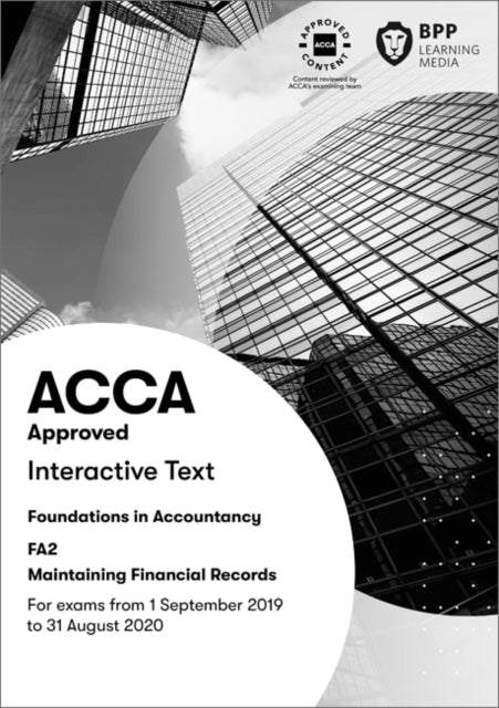 FIA Maintaining Financial Records FA2 - Interactive Text