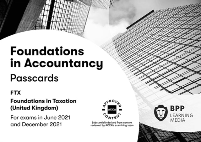 FIA Foundations in Taxation FTX FA2020 - Passcards