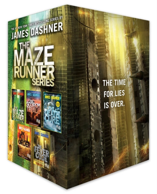 Maze Runner Series Complete Collection Boxed Set (5-Book)