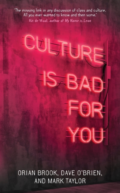 CULTURE IS BAD FOR YOU: INEQUALITY IN THE CULTURAL