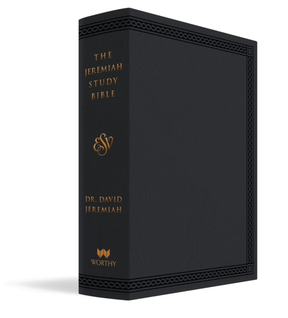 Jeremiah Study Bible, ESV, Black LeatherLuxe (Indexed)