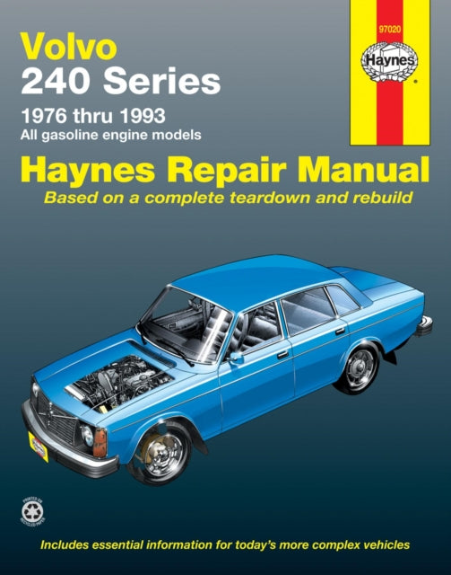 Volvo 240 Series petrol (1976-1993) Haynes Repair Manual (USA)