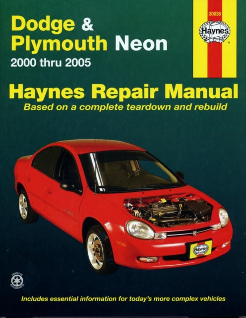 Dodge & Plymouth Neon (2000-2005) Haynes Repair Manual (USA)