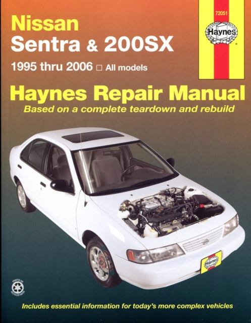 Nissan Sentra & 200SX all models (1995-2006) Haynes Repair Manual (USA)