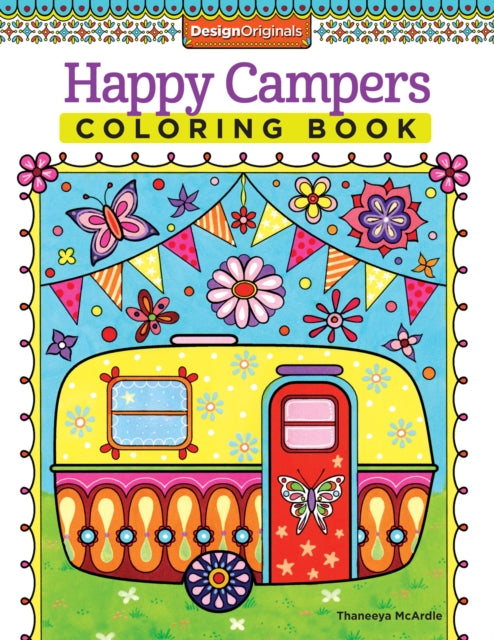 Happy Campers Coloring Book