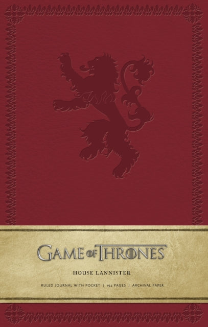 Game of Thrones: House Lannister Hardcov