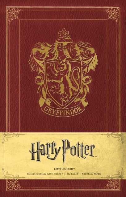 Harry Potter: Gryffindor Ruled Pocket Jo