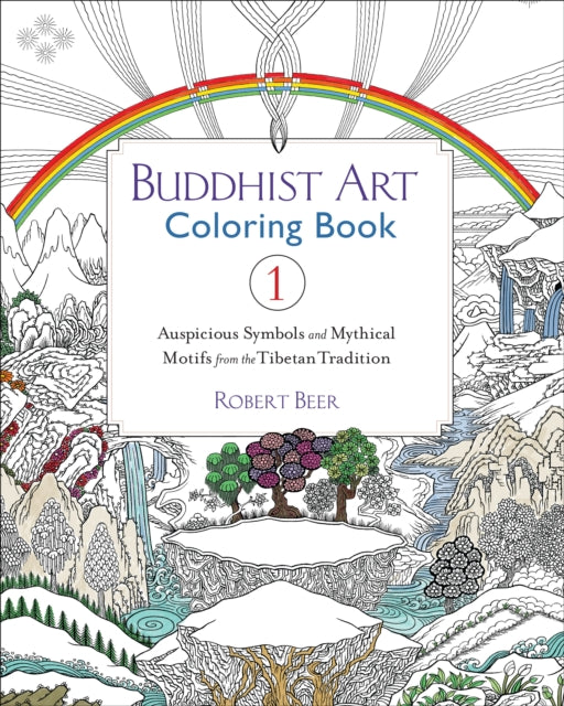 Buddhist Art Coloring Book 1